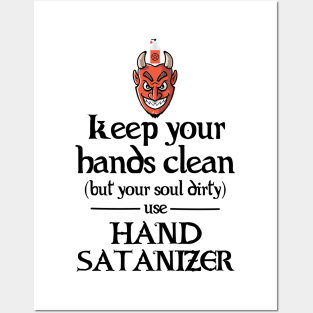 Use Hand Satanizer Posters and Art